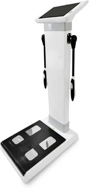 Body Composition Scale 10.1-inch HD Screen Touch Human Fat Composition Body Fat Analyzer BMI Scale with Body Fat 60x40x117cm