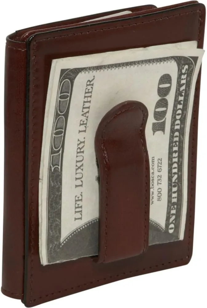 Bosca Men's Old Leather Collection - Front Pocket Wallet
