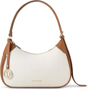 BOSTANTEN Shoulder Purses for Women Trendy Hobo Handbags, Beige