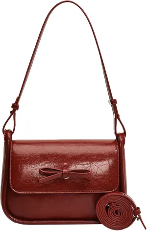 Bow Knot Crossbody Bag Women Trendy Shoulder Bag Versatile Bag