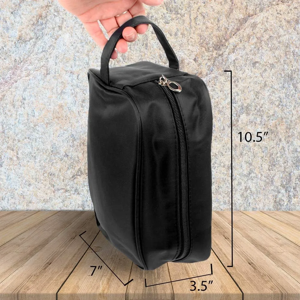 boxed-gifts Mens Toiletry Travel Bag - Toiletry Bag for Men|Dopp Kit for Travel|Happy's Father's Day Gift|Gift for Dad