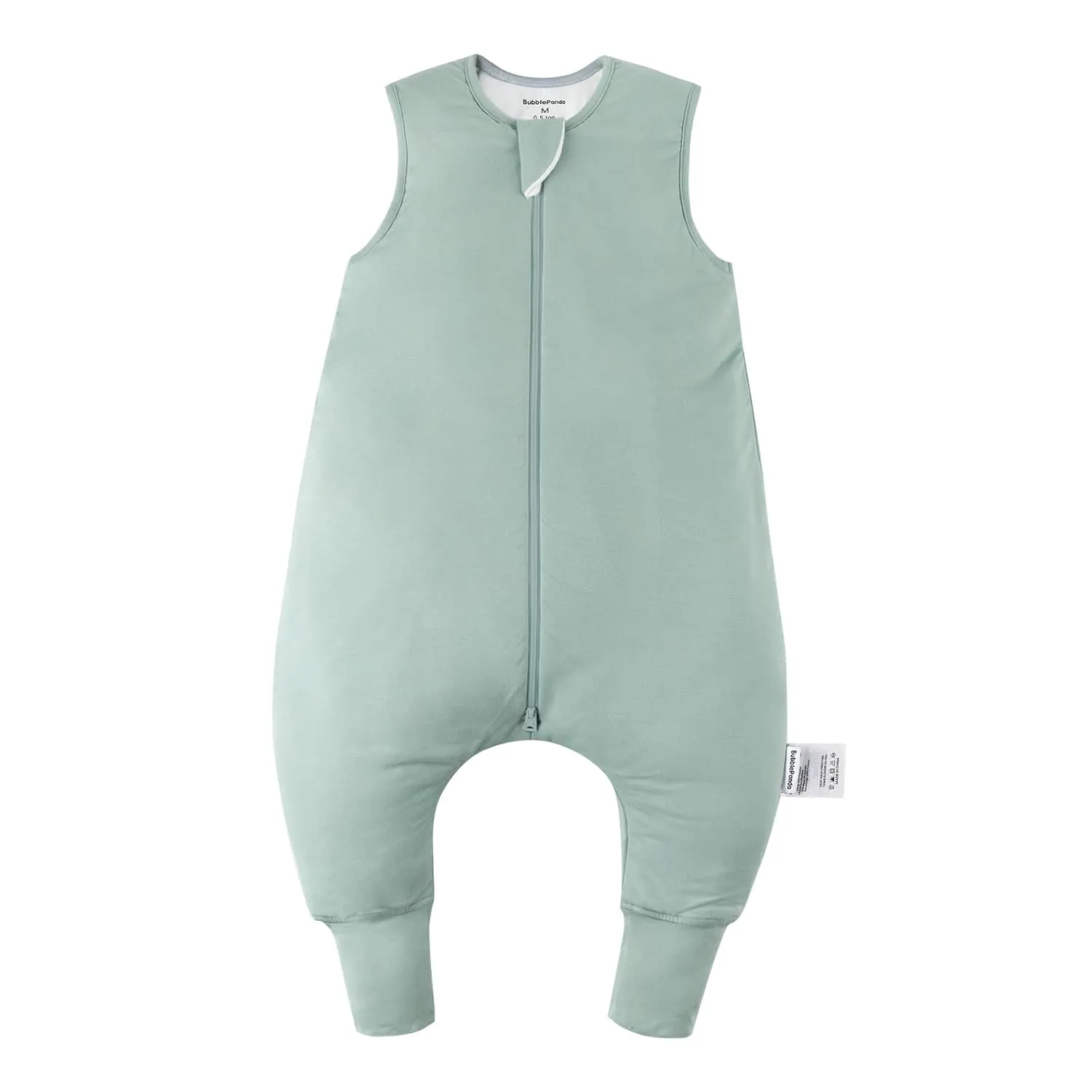 BubblePanda Rayon Made from Bamboo Toddler Sleep Sack with Feet 12-24 Months 0.5 Tog Ultra Soft Toddler Sleeping Sack 1t-2t Baby Sleep Bag Walker Wearable Blanket with Legs 2-Way Zipper Lightweight