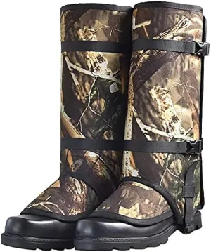 Camouflage Leg Viper Leggings Snake Bite Protector is Suitable for Summer Outdoor Essential Protective Equipment (1 Pair)