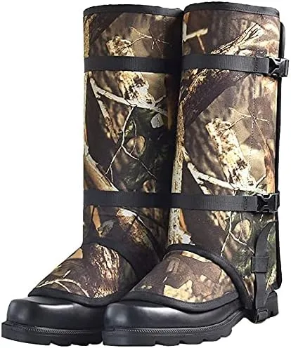 Camouflage Leg Viper Leggings Snake Bite Protector is Suitable for Summer Outdoor Essential Protective Equipment (1 Pair)