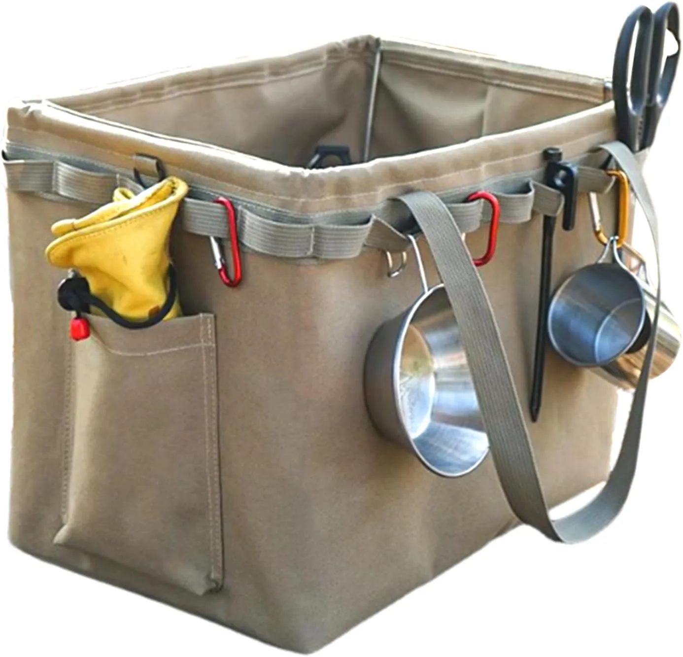 Camping Duffle Bag - Reinforced Tear-resistant Waterproof | Travel Gear Organizer Tote | Large Capacity Waterproof Duffle Bag With Reinforced Handle For Closet Camping Travel