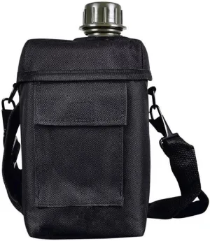 Camping Water Canteen Portable 2l Flask Military Army Water Kettle Outdoor Camping Hiking Canteen for Outdoor Survival Backpacking