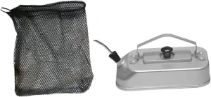 Camping Water Kettle,Coffee Pot,Water Boiler with Handle,Stovetop Teapot Tea Kettle for Travel Mountaineering Fishing Hiking, with bag and spout