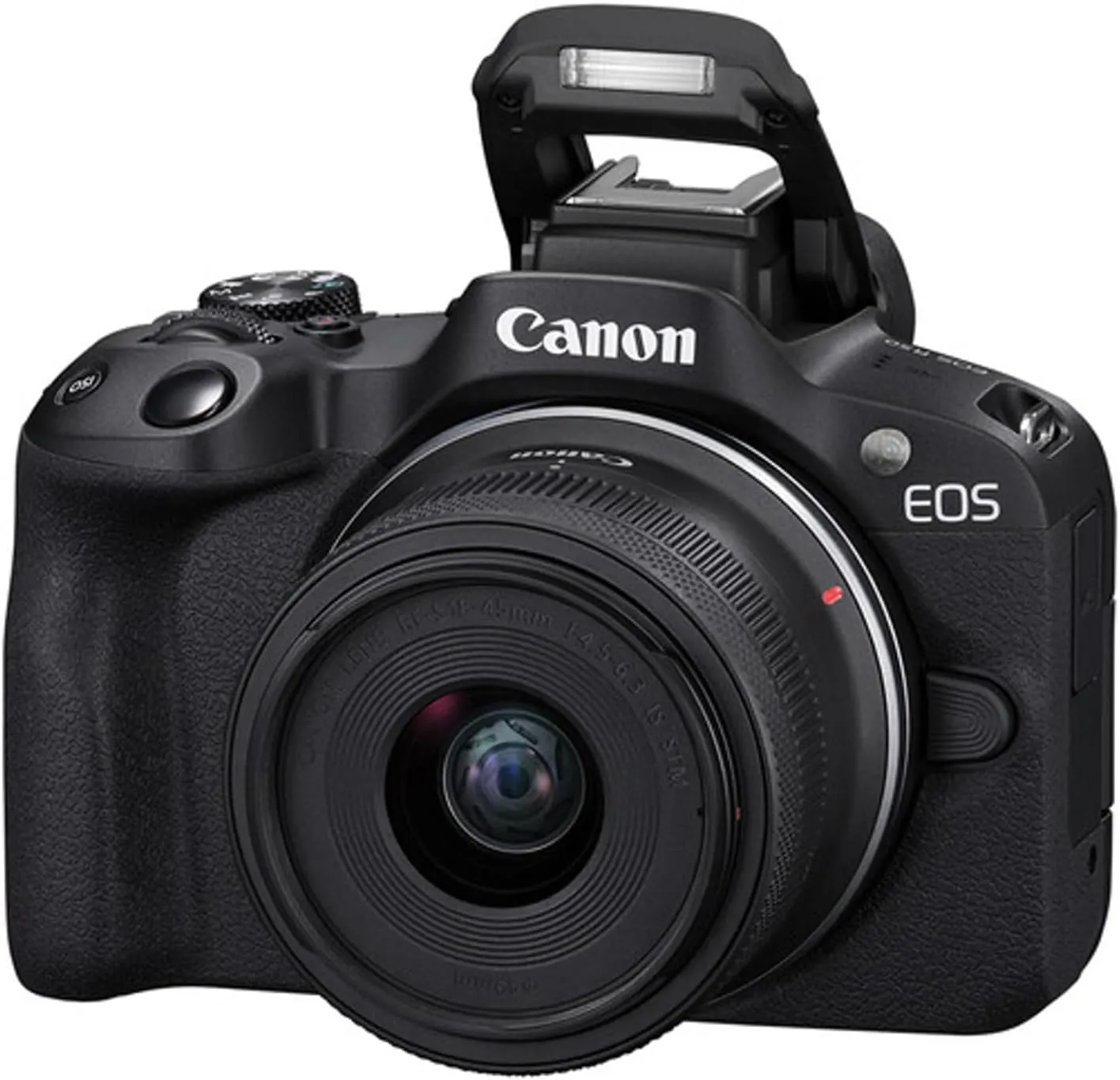 Canon EOS R50 Mirrorless Camera with RF-S 18-45mm Lens   2 Pack 64GB Memory Card   Backpack   Tripod   Wideangle   Microphone   MegaAccessory Bundle