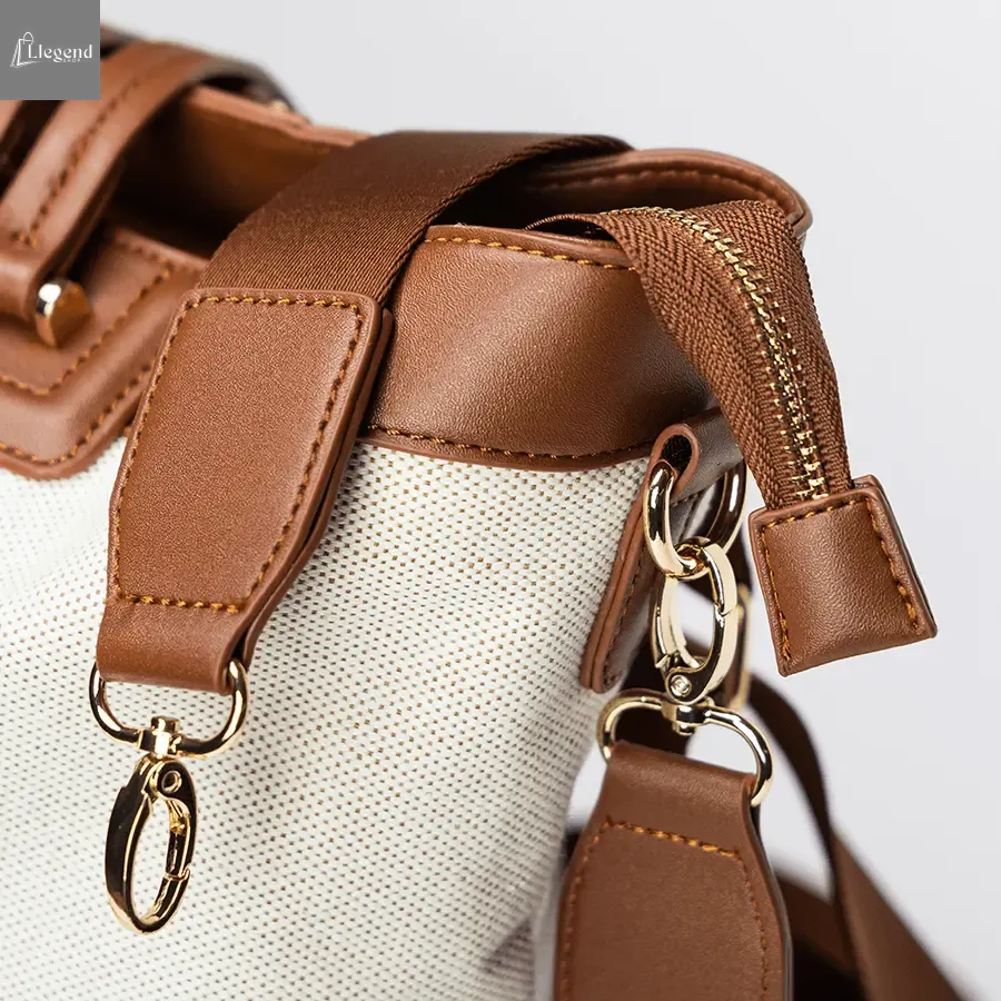 Canvas Tote Diaper Bag