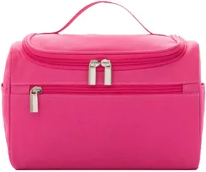 Capacity Wash Bag - Travel Women Waterproof Large Cosmetic Bag Portable Portable(Black)