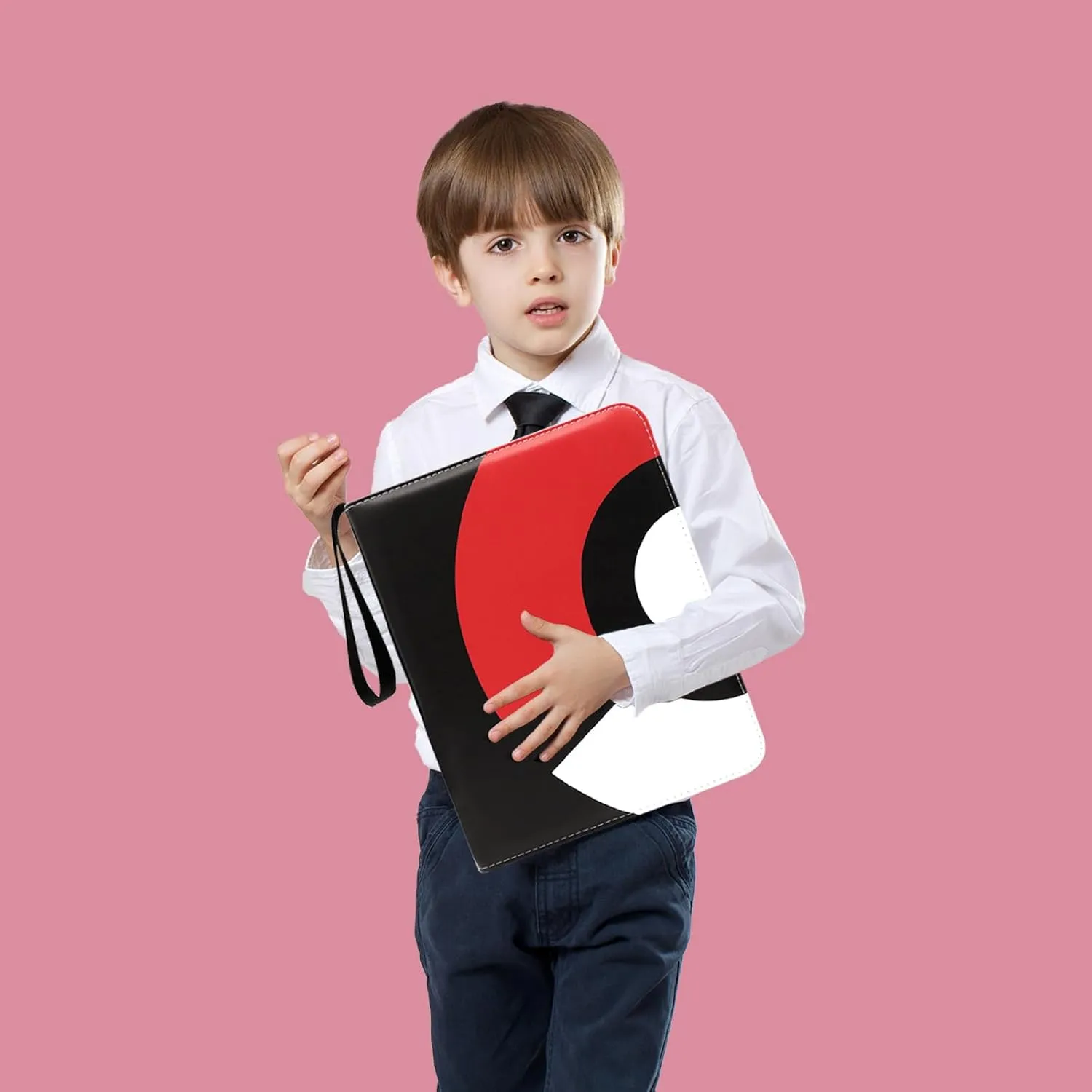 Card Binder 9-Pocket, 900 Pockets Fashion Design Trading Card Holder for Sports Card Premium Card Book Sturdy Card Holder (Red, 900 Card)
