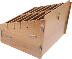 Card Deck Case Trading Card Storage Wood Material Safe for Collecting Compact Design for Home Outdoor