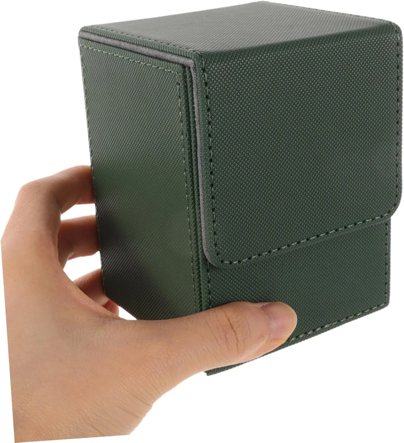 Card Decks Organizer Box PU Card Storage Holder Compact Scratch Resistant Design present for Collectors