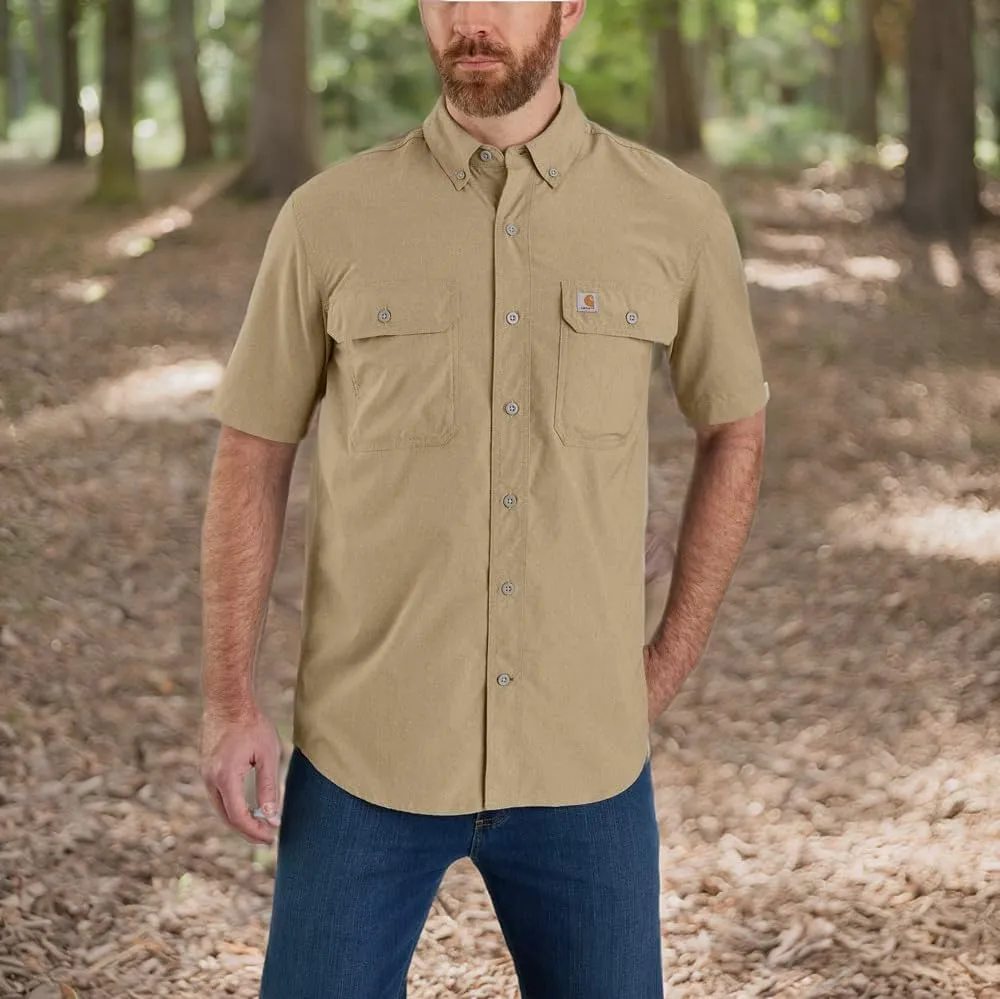 Carhartt Men's Force Relaxed Fit Lightweight Short-Sleeve Shirt