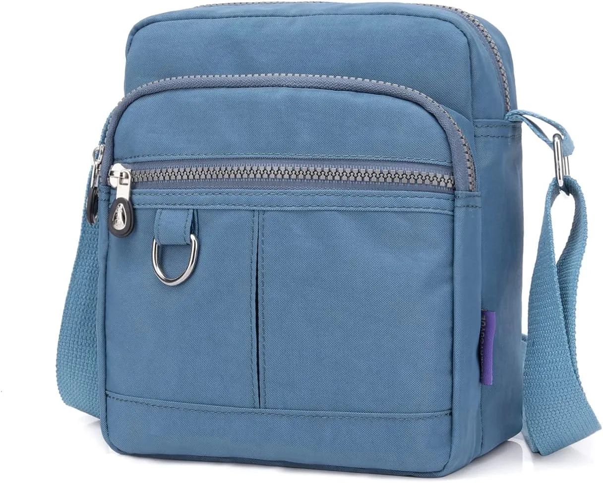 Casual Nylon Crossbody Purse Bag Waterproof Lightweight Shoulder Bag for Women Handbag