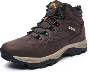 CC-Los Men's Waterproof Hiking Boots Outdoor Relaxed Fit Lightweight Size 7.5-14