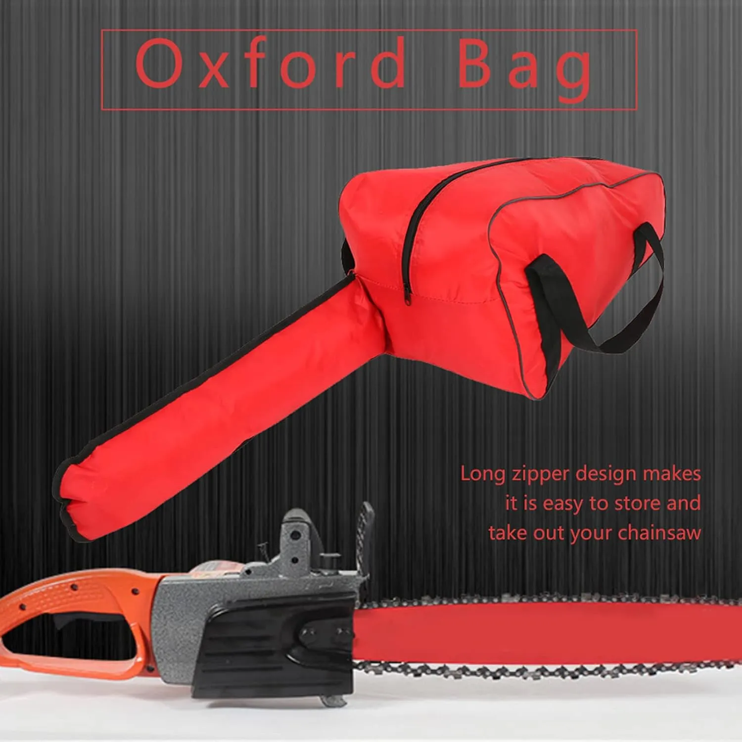 Chainsaw Carry Case Bag 20 Inch Duty Chainsaw Storage Bag Oxford Cloth Manufactured from Responsibility Oxford Material Put on Resistant and A Notable Garage Bag to (20