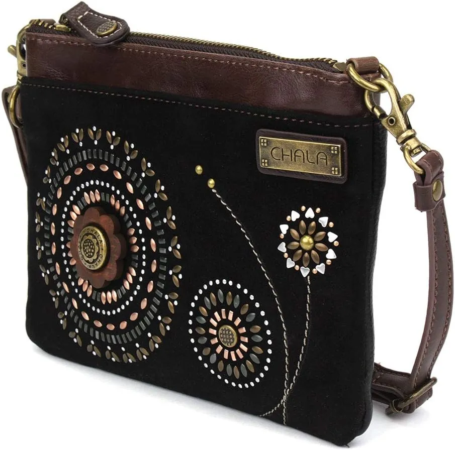 CHALA Dazzled Mini Crossbody/Purse with Convertible Strap Stylish, Compact, Versatile