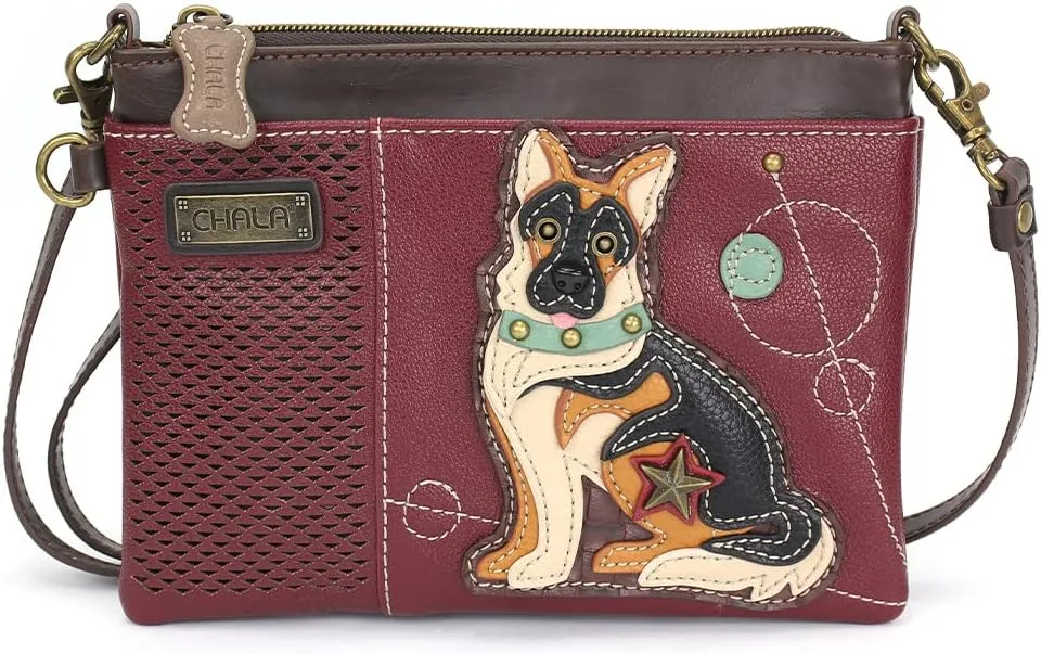 CHALA LaserCut Mini Crossbody/Purse with Convertible Strap Stylish, Compact, Versatile