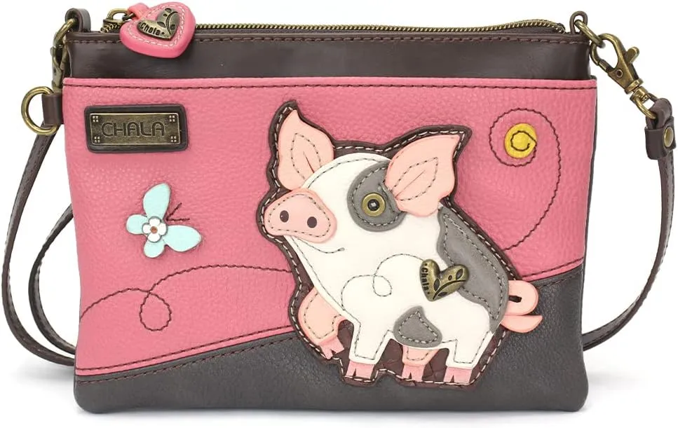 CHALA Mini Crossbody/Purse with Convertible Strap Stylish, Compact, Versatile