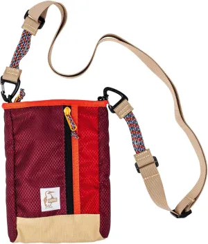 Chums Indio Sling Bag - Compact Nylon Crossbody Bag for Everyday Adventures - Purse w/Removable & Adjustable Straps - Travel Essential for Hiking, Camping, & More - Brick