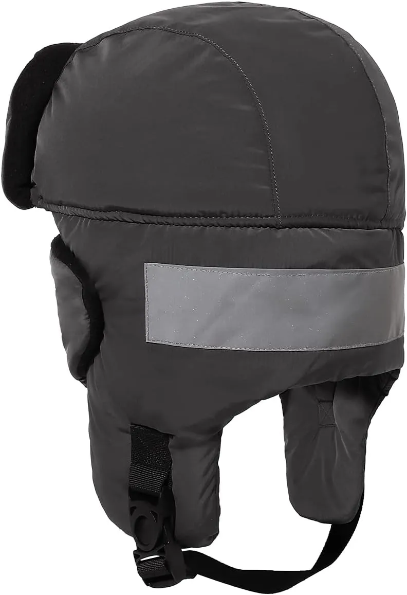 Clakllie Waterproof Trapper Hat with Earflaps Facemask Winter Ushanka Russian Eskimo Cap Warm Trooper Hats for Skiing