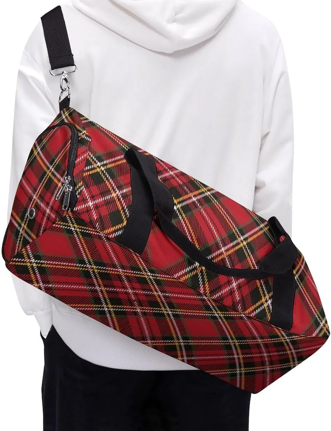 Clan MacArthur Arthur Portable Large Capacity Fully Printed Fitness Bag Unisex