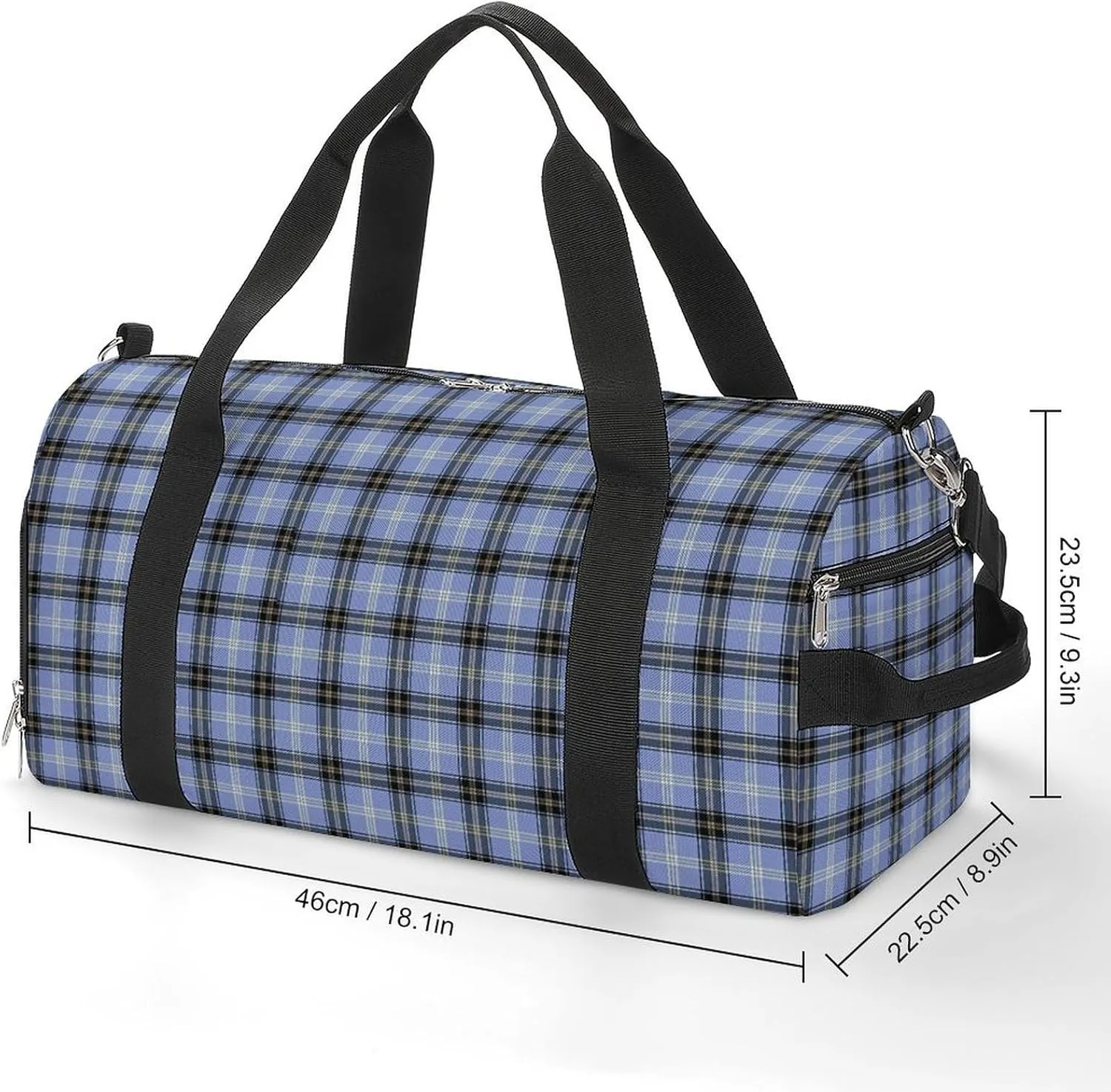 Clan MacArthur Arthur Portable Large Capacity Fully Printed Fitness Bag Unisex