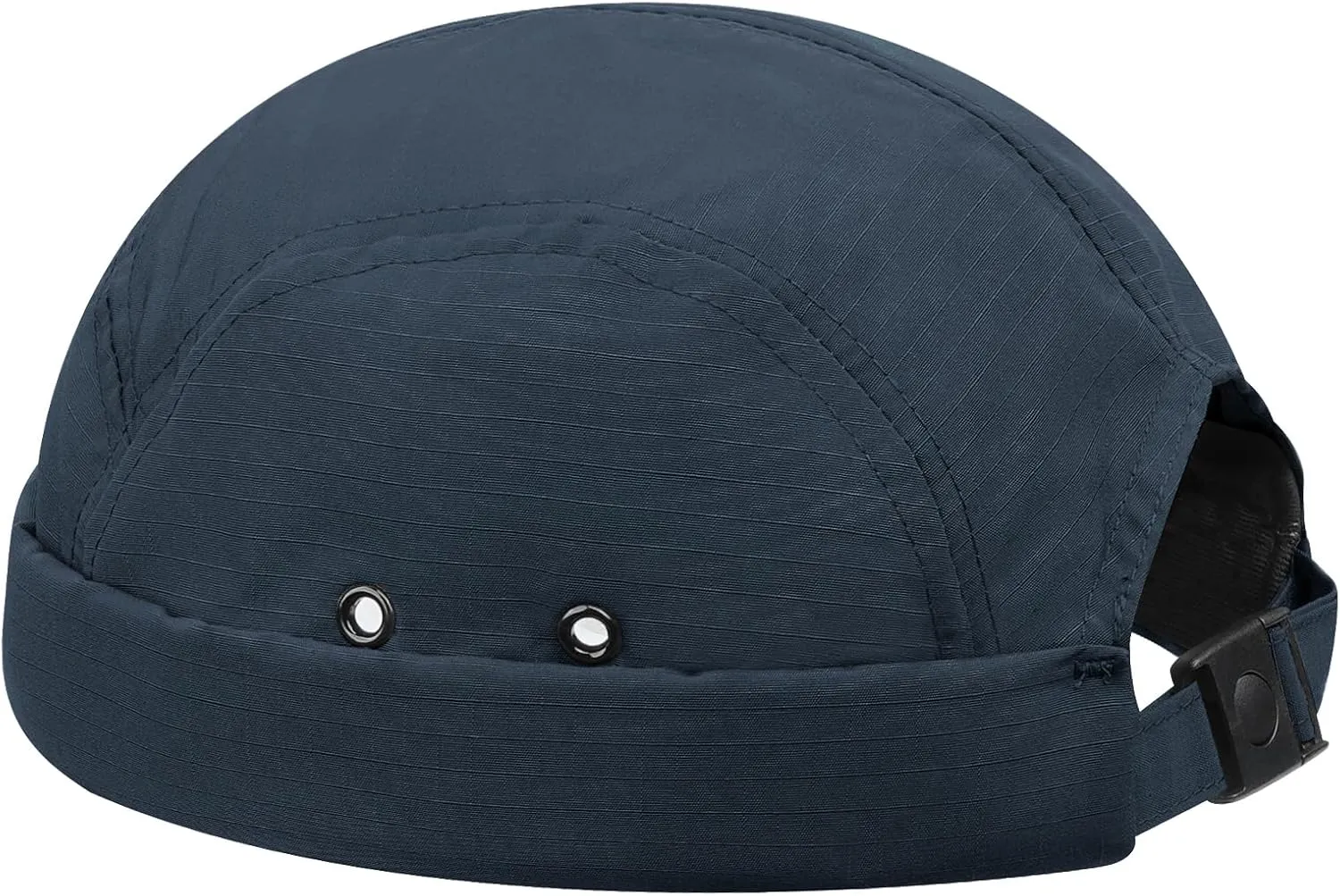 CLAPE Brimless Cap for Men Lightweight Breathable Nylon 5 Panel Docker Cap Waterproof No Visor Worker Rolled Cuff Leon Hat