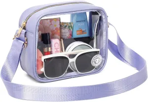 Clear Bag Stadium Approved Clear Crossbody Fanny Purse Transparent Bag for Concerts Sports Festivals