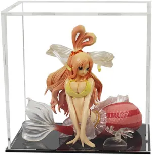 Clear Self-Assembly Acrylic Display Case,Versatile Collectibles Display Showcase for Action Figures Toys, Alternative Glass Showcase for Display (30x30x30cm;12x12x12 inch)