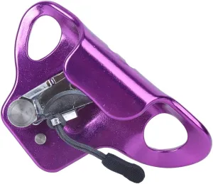 Climbing Hand Ascender, Aluminum Arborist Climbing Rappelling Equipment, Mountaineering Anti Fall Riser Equipment for Rock Climbing