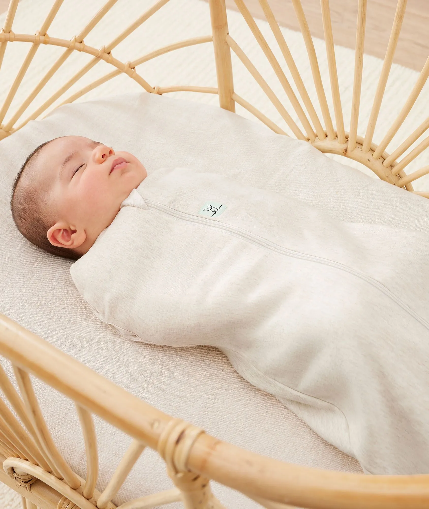 Cocoon Swaddle Bag 1.0 TOG Oatmeal Marle
