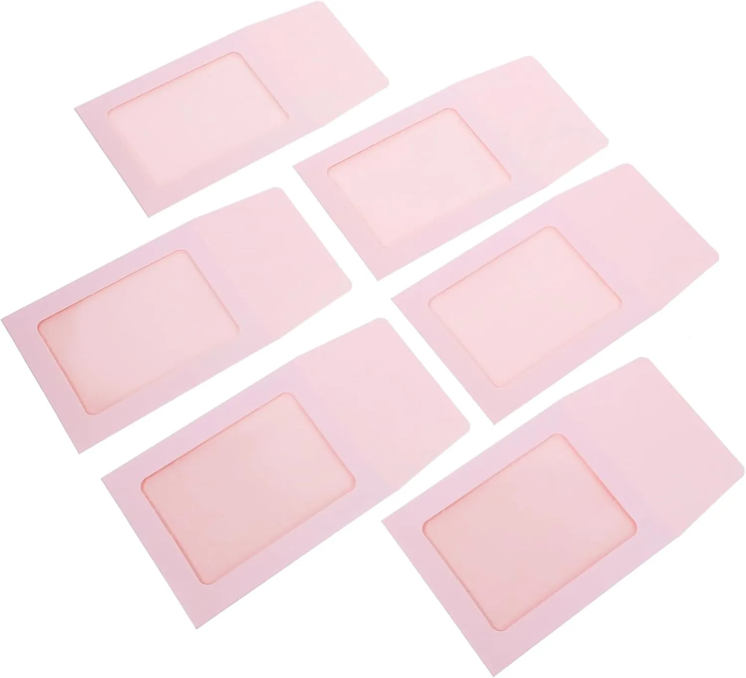 COHEALI 60pcs Transparent Card Sleeves -Scratch Card for and Storage Compact Design for Photos Invitations Friendly Suitable for Various Occasions