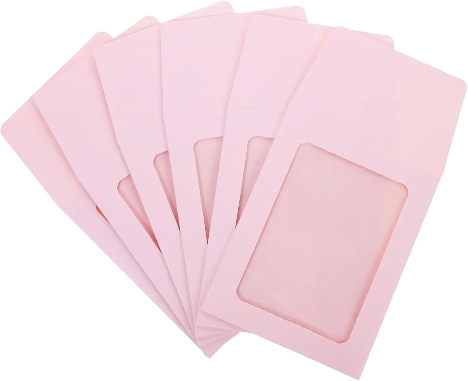 COHEALI 60pcs Transparent Card Sleeves -Scratch Card for and Storage Compact Design for Photos Invitations Friendly Suitable for Various Occasions