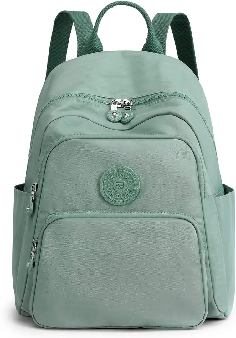 Collsants Small Nylon Backpack for Women Mini Backpack Purse Ladies Fashion Backpack Small Travel Bag Daypack(light blue)
