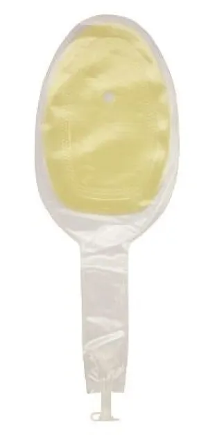 Convatec 839261 Eakin Wound, Fistula Pouch with Remote Drainage Attachment, Tap Closure for wounds 4.3" x 3.0", Box of 10 pouches