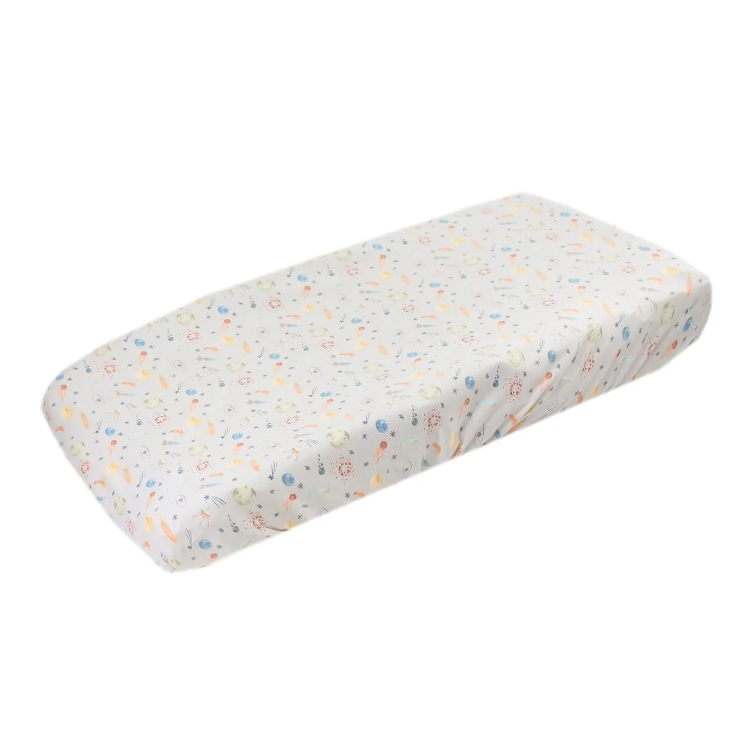 Copper Pearl Premium Knit Changing Pad Cover Soft, Stylish, and Universal Fit for All Standard Diaper Changing Pads, Trendy Design Changing Pad Covers, Cosmos