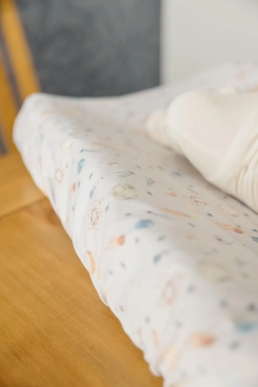 Copper Pearl Premium Knit Changing Pad Cover Soft, Stylish, and Universal Fit for All Standard Diaper Changing Pads, Trendy Design Changing Pad Covers, Cosmos