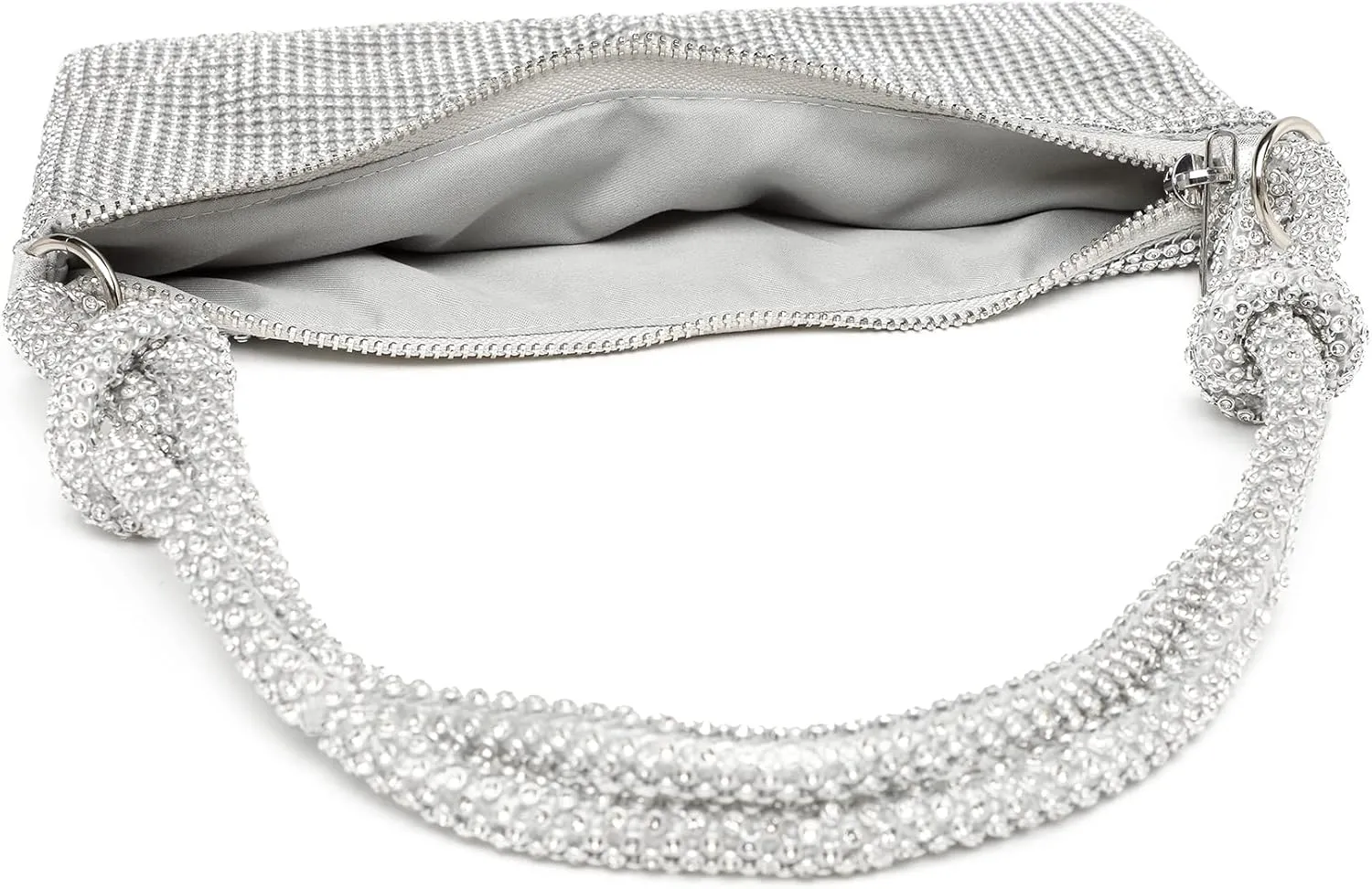 Covelin Womens Fashion Shiny Diamond Handbag Tote Shoulder Evening Bag