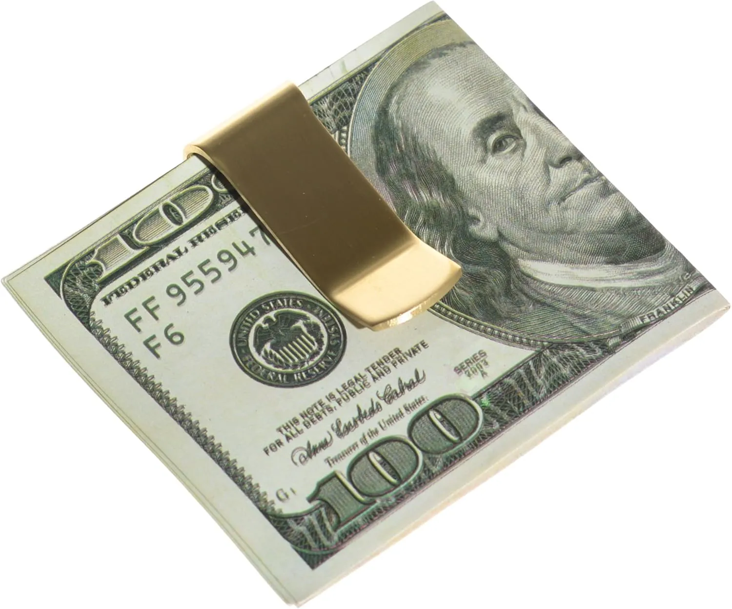 Creative Metal Money Clip,Handiness Wallet Credit Card Clip,Minimalist Front Pocket Wallet,Ideal Men's Boy's Gift