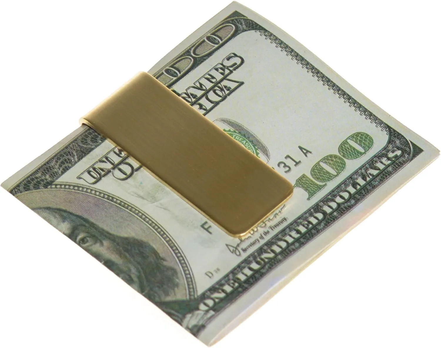 Creative Metal Money Clip,Handiness Wallet Credit Card Clip,Minimalist Front Pocket Wallet,Ideal Men's Boy's Gift