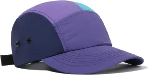 Croogo Men's 5 Panel Multi Color Baseball Cap UPF 50  Outdoor Trucker Hats Nylon Lightweight Golf Sports Cap Visor Hiphop Cap