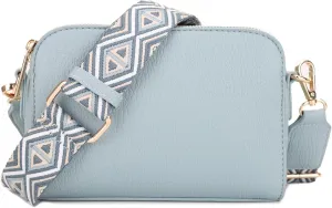 Crossbody Bag for Women Shoulder Bag for Women with Web Strap Camera Bag Handbag for Travel, Work