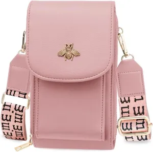 CrossBody Bags with Touchscreen Cell Phone Purse Window Zipper Pocket,RFID Blocking Card Holder iPhone bag for Women