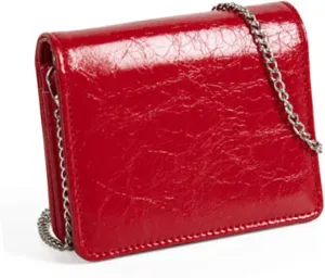 Crossbody Purse，Women Fashion Small Purse Evening Bag with Crossbody Chain PU Leather Portable Coin Purse Lipsticks Earphone Organizers