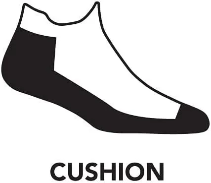 Darn Tough Men's Run No Show Tab Ultra-Lightweight with Cushion - Merino Wool Socks for Running