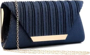 Dasein Women Evening Bags Wedding Purses Handbags Party Clutches Cocktail Prom Formal Clutch with Glitter Rhinestones
