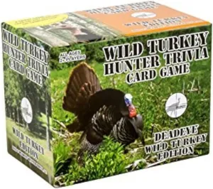 Deadeye Wild Turkey Hunter Trivia Card Game