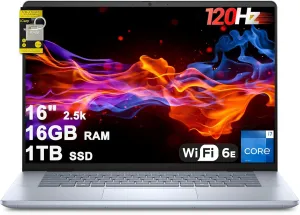 DELL Inspiron 16 Plus 7640 Business Laptop 16" 2.5k (2560x1600) 120Hz Intel 10-core i7-13620H 16GB RAM 1TB SSD Backlit Thunderbolt FHD Camera Long-Lasting Battery ExpressCharge Win11 ICP Hub
